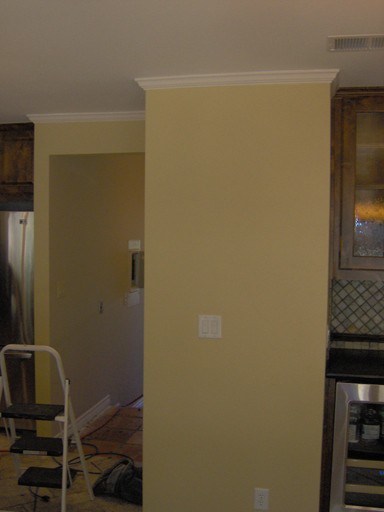 Kitchen before color washing