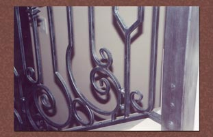 Faux painting pewter metal patina finish